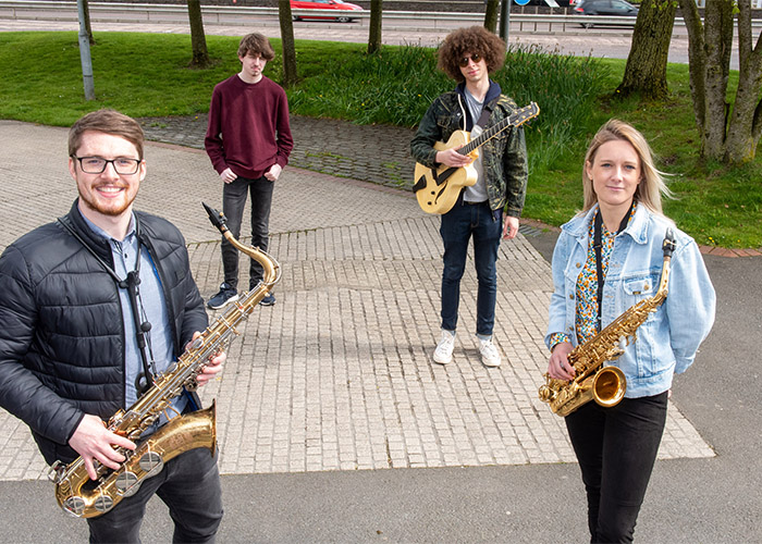 Five young musicians receive bursary as part of Jazz Festival